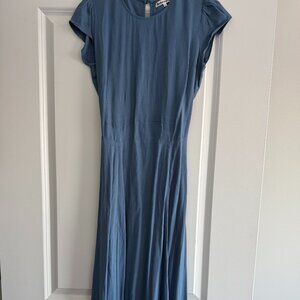 Reformation Gavin Dress, Light Blue, Size 6